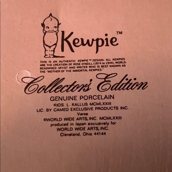 1973 Kewpie’s Decorative Collector Plate IOP - Picture 4 of 8